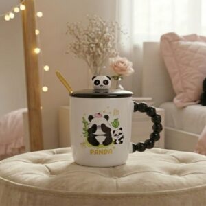 Mug panda noir et blanc