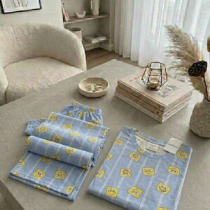 pyjama bleu spong bob